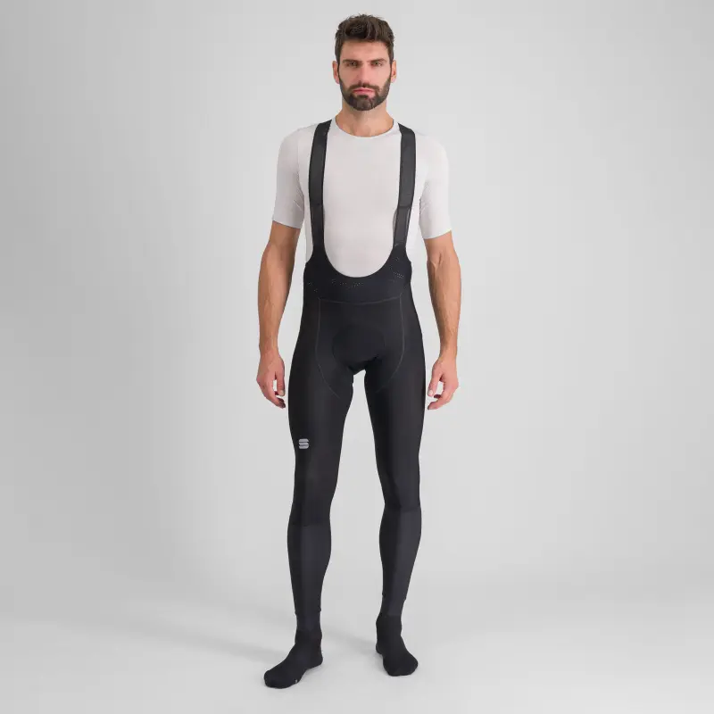 Zimní cyklistické kalhoty pánské Sportful Total Comfort černé