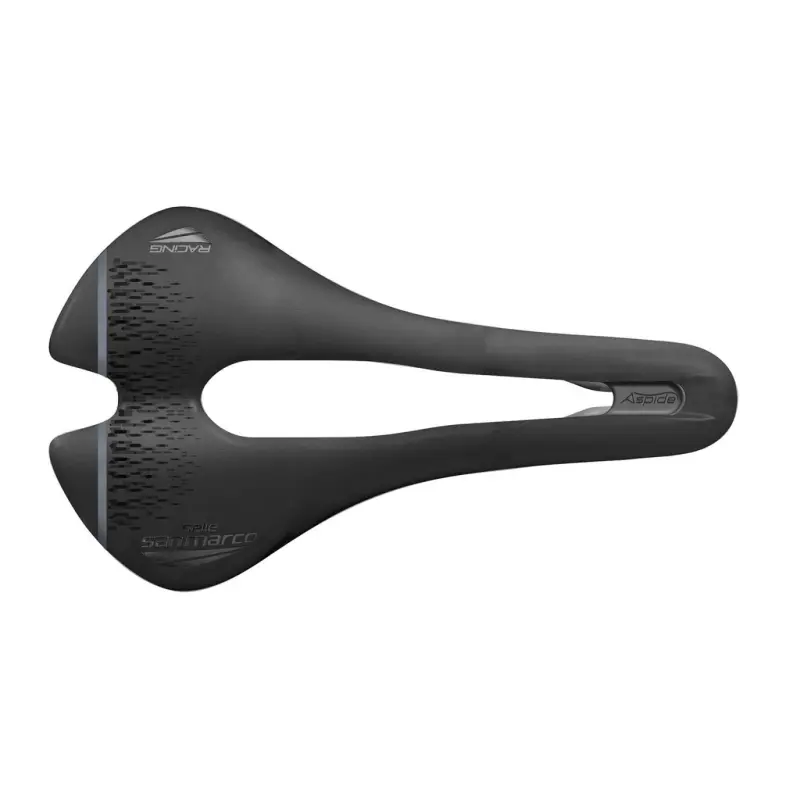 Cyklistické sedlo unisex Selle San Marco Aspide Short Racing Wide (black/black)