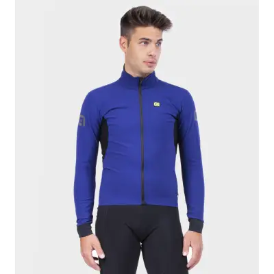 Alé Cycling zimná cyklistická bunda R-EV1 Future Warm pánska modrá