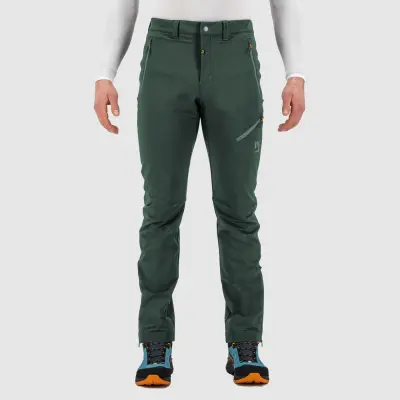 Outdoorové nohavice pánske Karpos Jelo Evo Plus tmavozelené