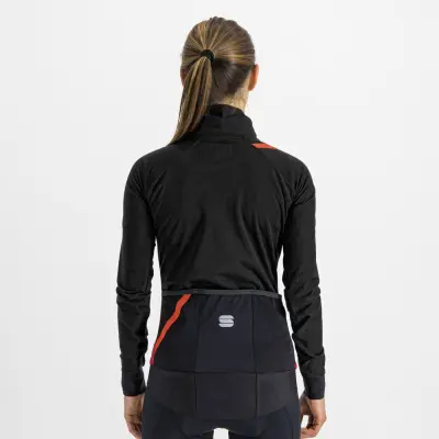 Sportful zimná cyklistická bunda FIANDRE Pro dámska čierna