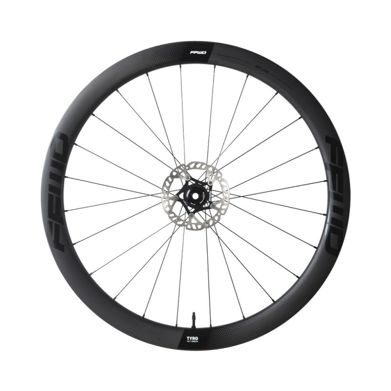 Karbónové kolesá pre cestný bicykel FFWD TYRO 2 45 mm FFWD MattBlack plášť