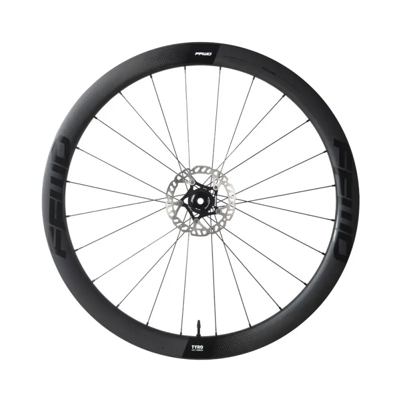 Karbónové kolesá pre cestný bicykel FFWD TYRO 2 45 mm FFWD MattBlack plášť