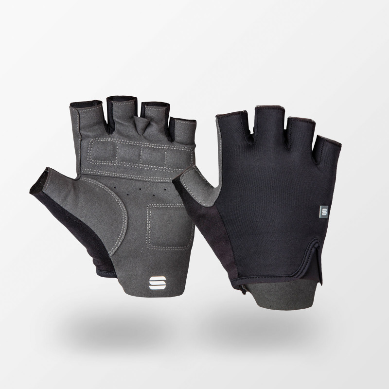 Letné cyklistické rukavice Sportful Matchy čierne