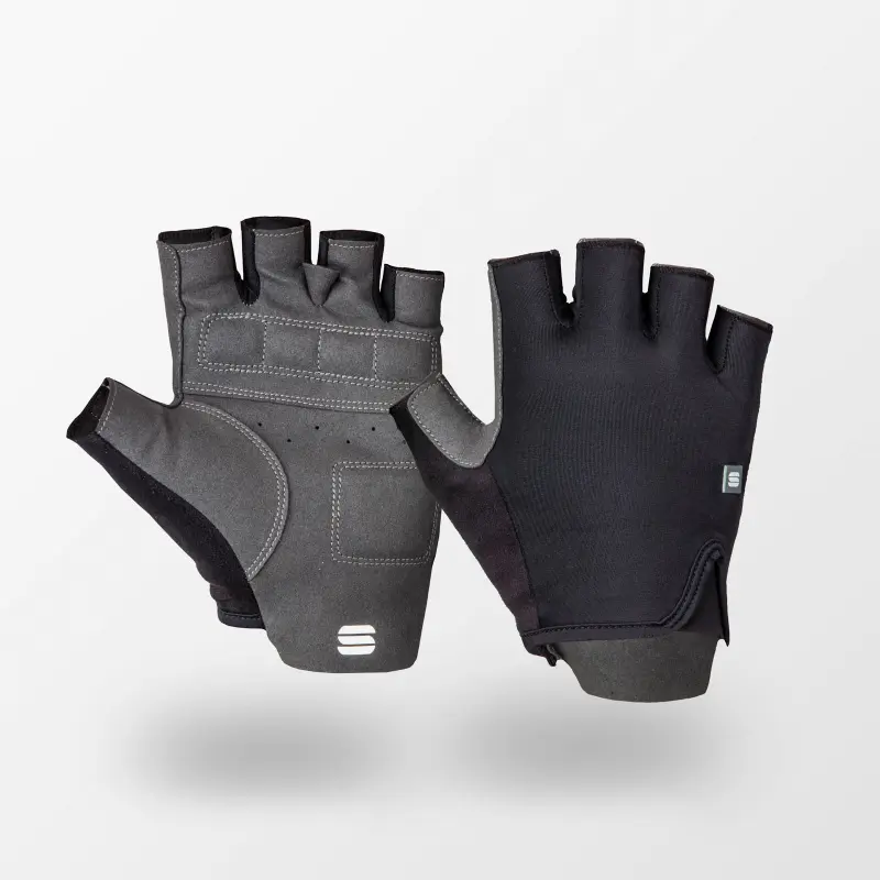 Letné cyklistické rukavice Sportful Matchy čierne