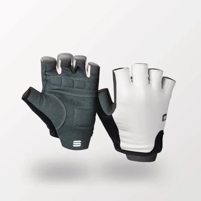 Letné cyklistické rukavice Sportful Matchy biele