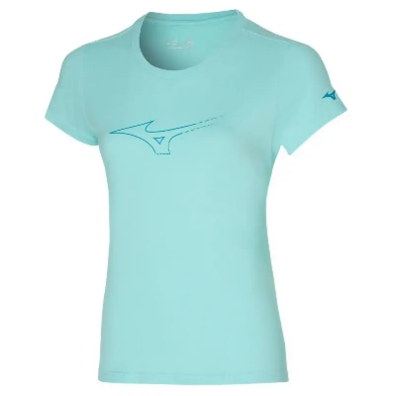 Bežecké tričko dámské Mizuno Athletic RB Tee modré