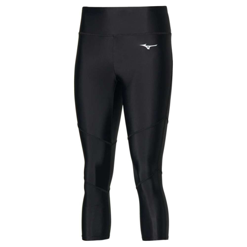 Bežecké 3/4 legíny dámske Mizuno Core Tight čierne