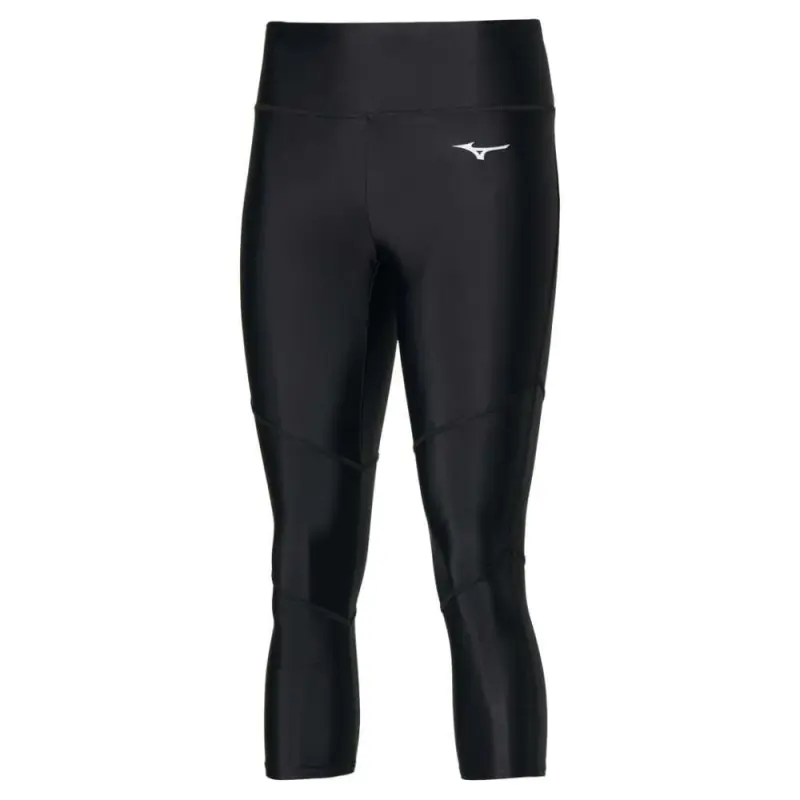 Bežecké 3/4 legíny dámske Mizuno Core Tight čierne