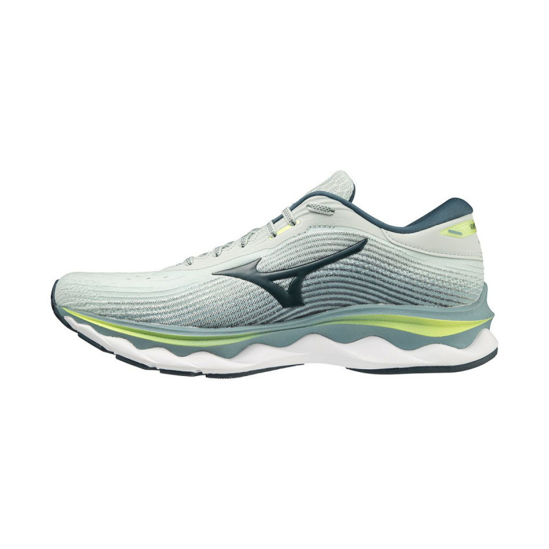 Pánská běžecká obuv Mizuno WAVE SKY 5 modrá/zelená