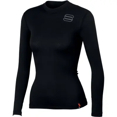 Sportful TD Mid Termo tričko dlhý rukáv detské čierne_orig