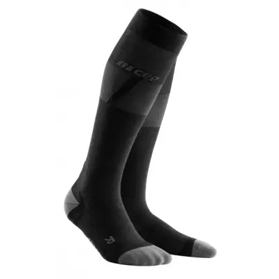 bezecke-kompresne-ponozky-cep-ultralight-cierne-sive