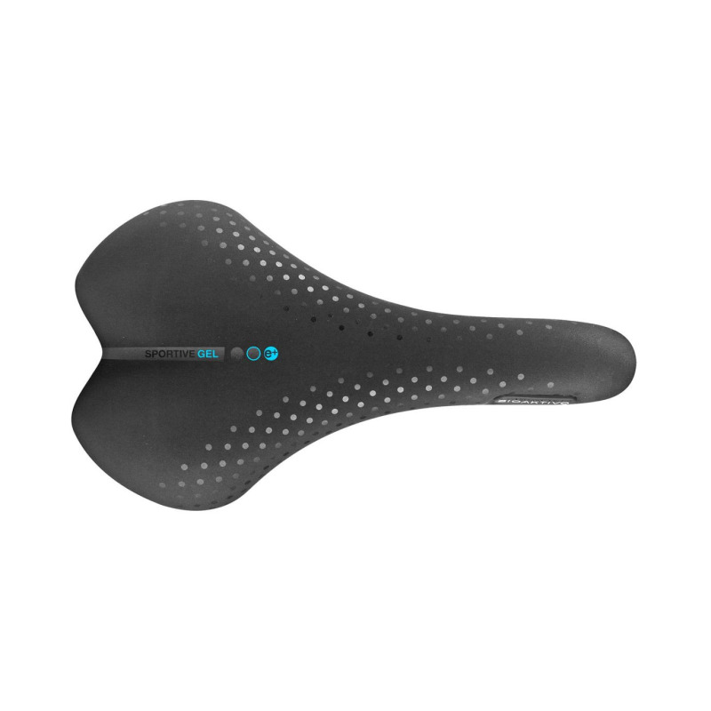 Cyklistické sedlo unisex San Marco Bioaktive Sportive Small Gel černé
