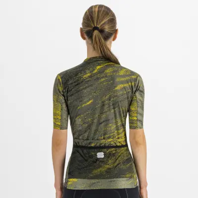 Letný cyklistický dámsky dres Sportful Cliff Supergiara kaki