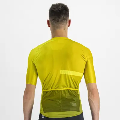 Letný cyklistický pánsky dres Sportful Bomber žltý