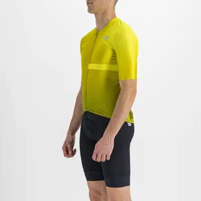 Letný cyklistický pánsky dres Sportful Bomber žltý
