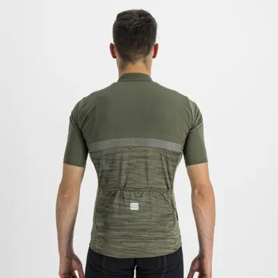 Letný pánsky cyklistický dres Sportful Giara zelený