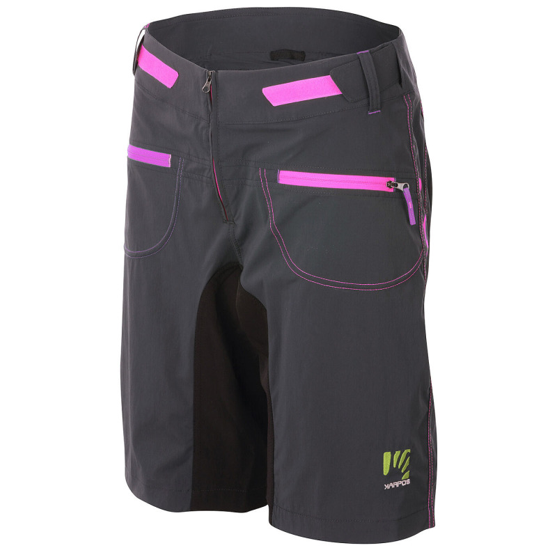 Outdoorové kalhoty dámské Karpos BALLISTIC EVO tmavě šedé/červené