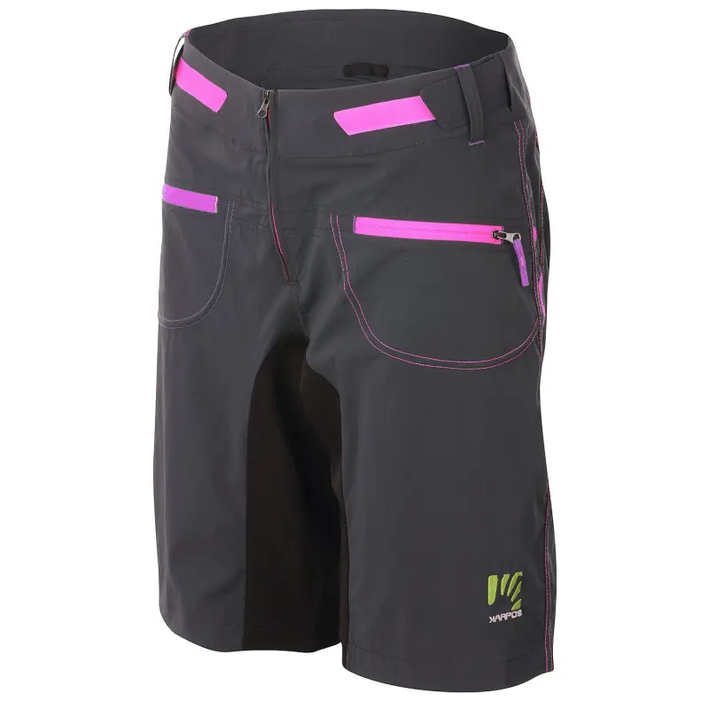 Outdoorové kalhoty dámské Karpos BALLISTIC EVO tmavě šedé/červené