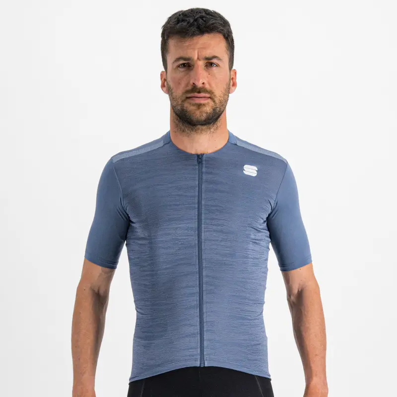 Letní cyklistický dres pánský Sportful Supergiara tmavěmodrý