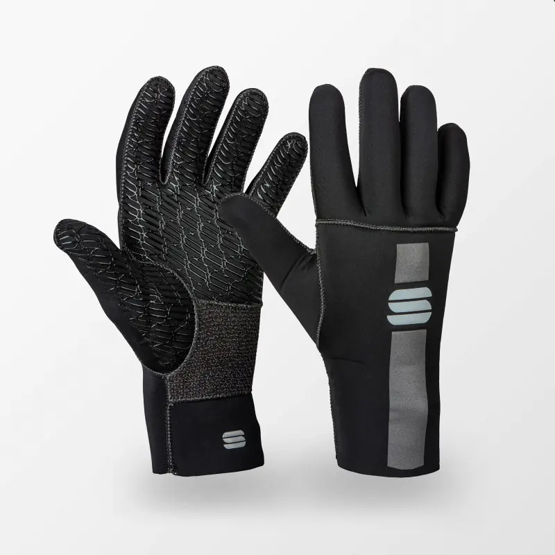 Neoprénové cyklistické rukavice Sportful Neoprene čierne
