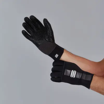 Sportful Neoprene rukavice čierne_alt2