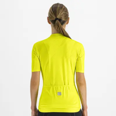Letný cyklistický dres dámsky Sportful Flare žltý