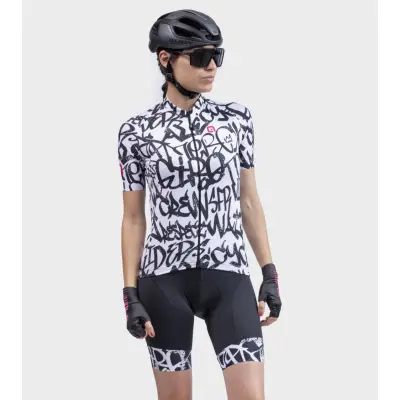 Letný cyklistický dámsky dres Alé Cycling Solid Ride Lady biely