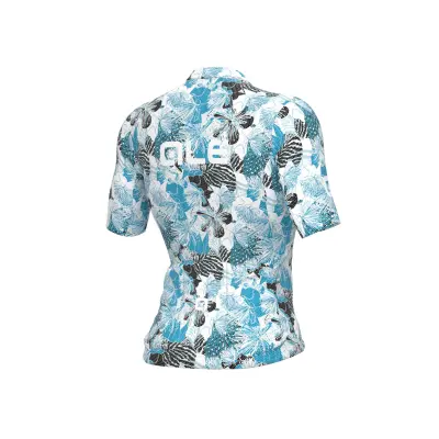 Letný cyklistický dámsky dres Alé Cycling PR-R Amazzonia modrý