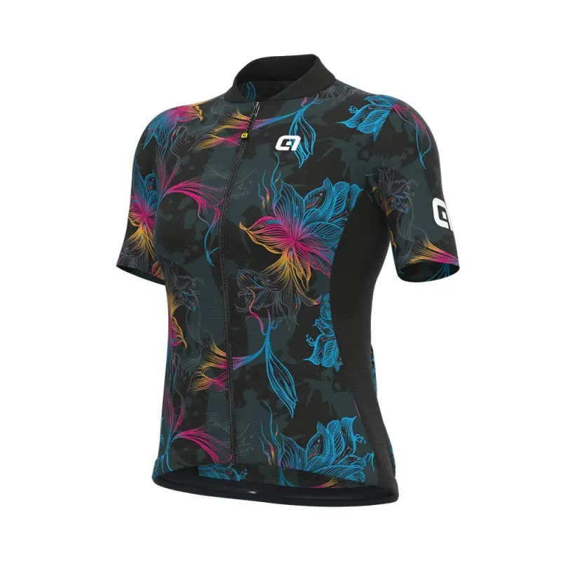 Letný cyklistický dámsky dres Alé Cycling Solid Chios sivý
