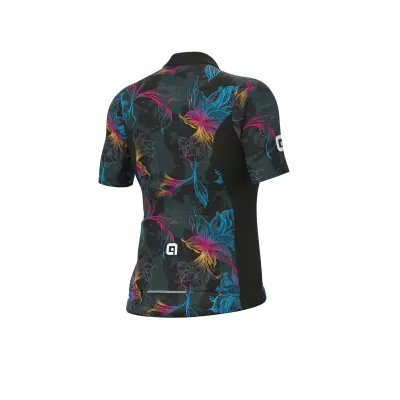 Letný cyklistický dámsky dres Alé Cycling Solid Chios sivý