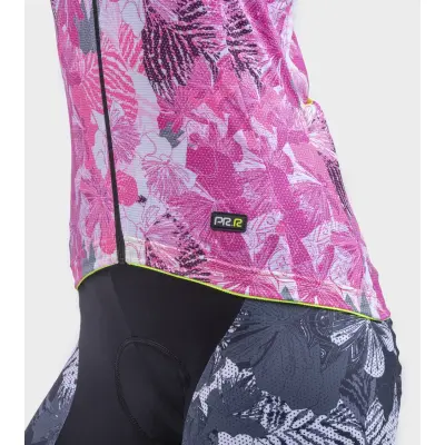 Letný cyklistický dámsky dres Alé Cycling PR-R Amazzonia ružový