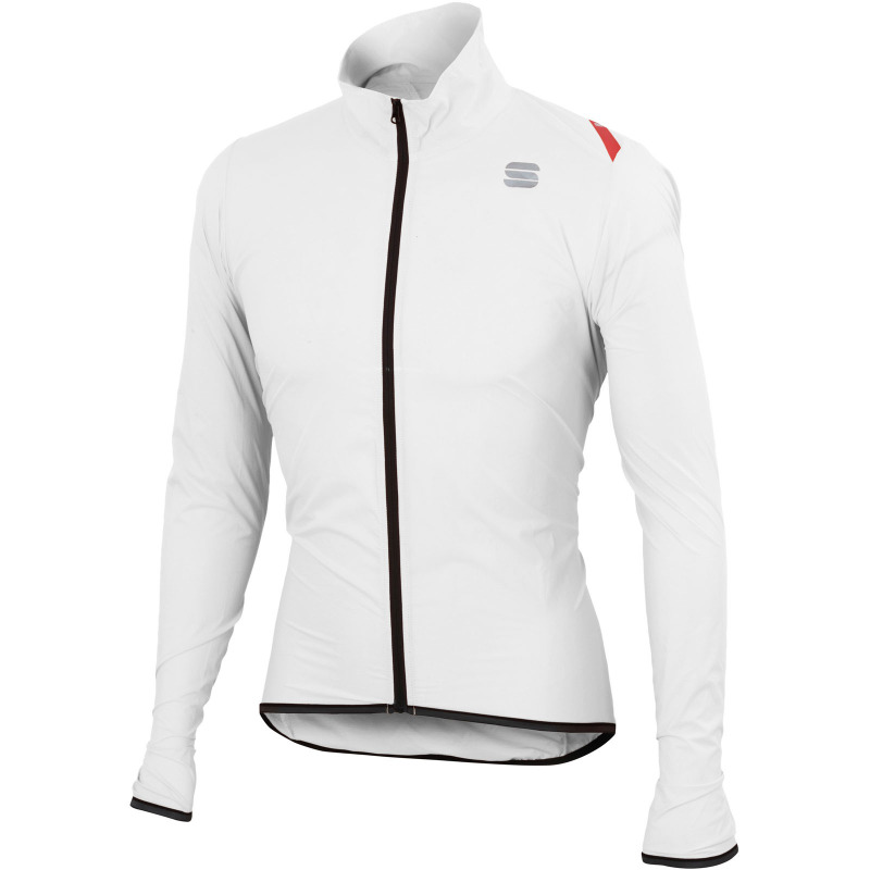 Férfi kerékpáros kabát Sportful Hot Pack 6 Jacket fehér