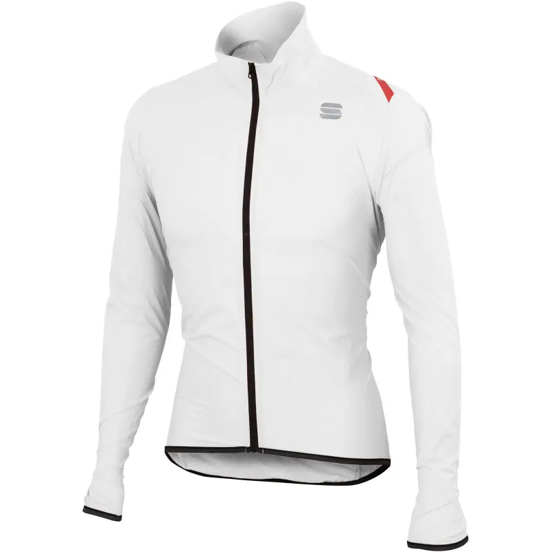 Férfi kerékpáros kabát Sportful Hot Pack 6 Jacket fehér