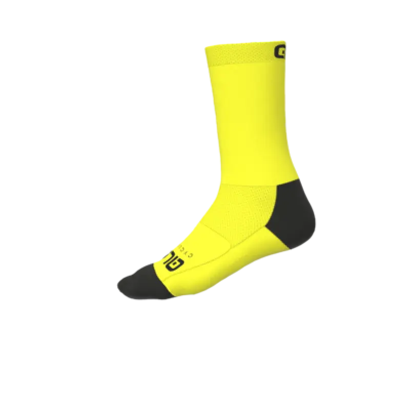Letní cyklistické ponožky Alé Cycling Team Socks 2.0 žluté