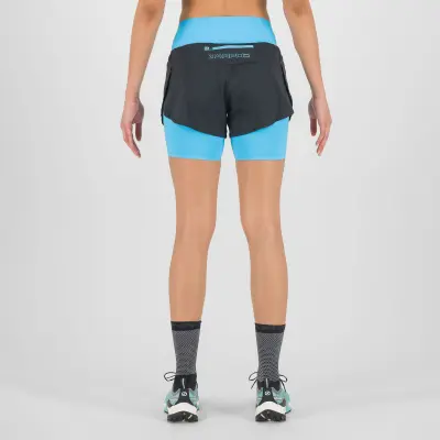 Karpos CENGIA dámske šortky Blue Atoll/Black