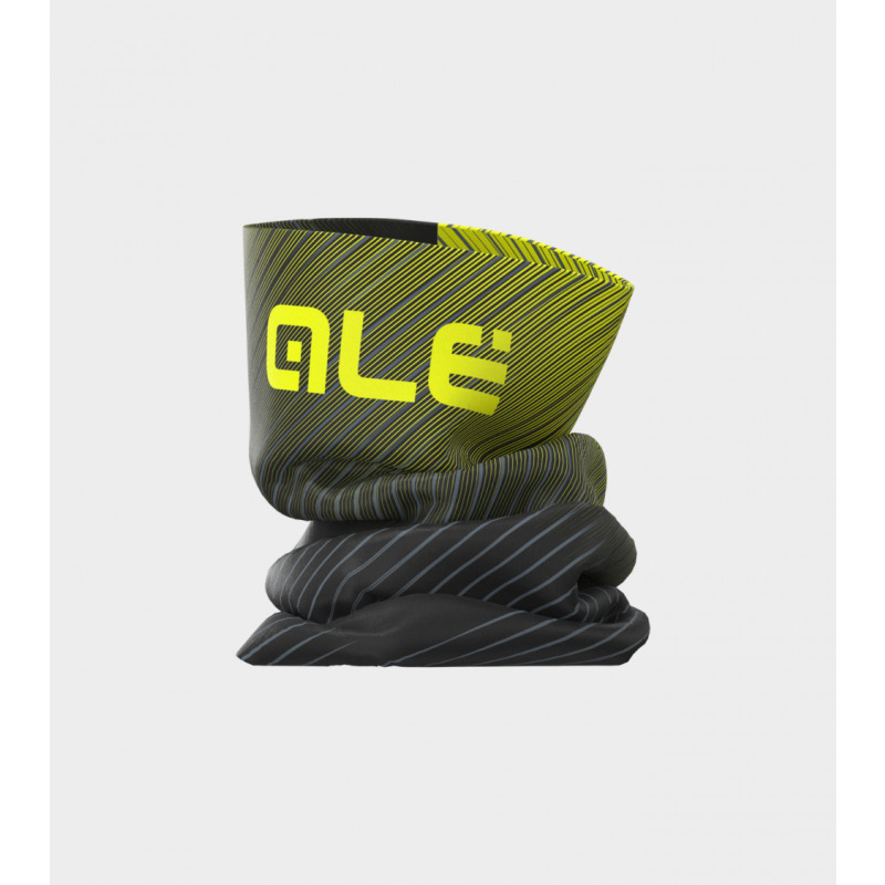 Cyklistický nákrčník Alé ACCESSORI STORM fluo žlutý