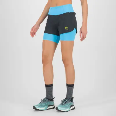 Karpos CENGIA dámske šortky Blue Atoll/Black