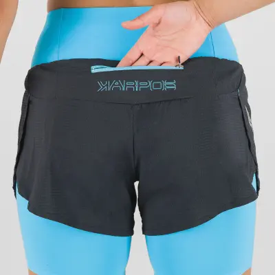 Karpos CENGIA dámske šortky Blue Atoll/Black