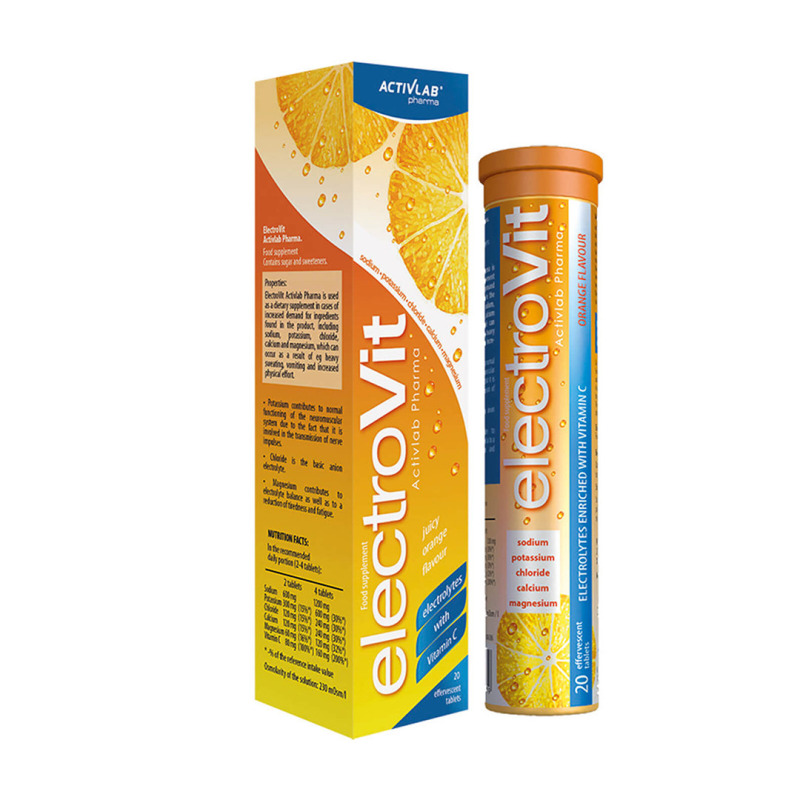 ElectroVit ActivLav pomarančová príchuť 20 tabliet