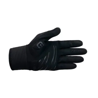 Zimné cyklistické rukavice Alé Cycling Windprotection čierne