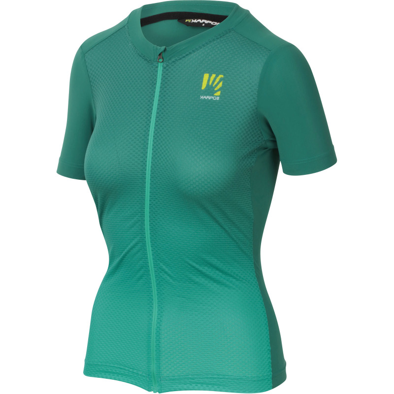 Letní cyklistický dres dámský Karpos VERVE EVO zelený