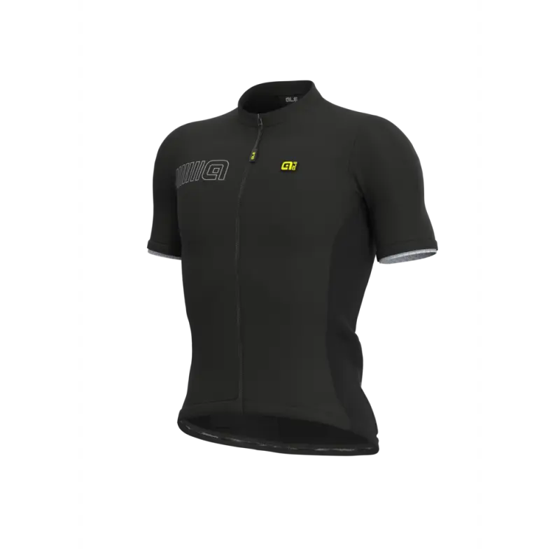 Letní cyklistický pánský dres Alé Cycling Solid Color Block černý