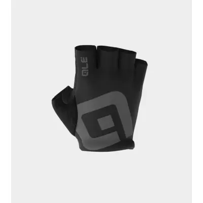 Letné cyklistické rukavice Alé Air Glove čierne/sivé