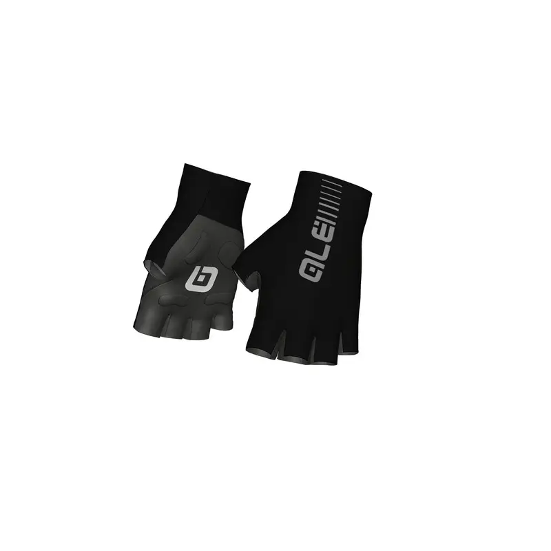 Letné cyklistické rukavice ALÉ REFLEX AIR GLOVE čierne
