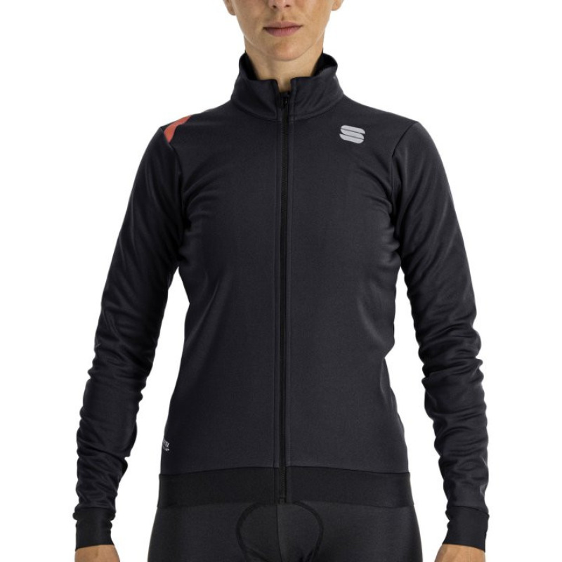 Zimná cyklistická bunda dámska Sportful Fiandre Medium čierna