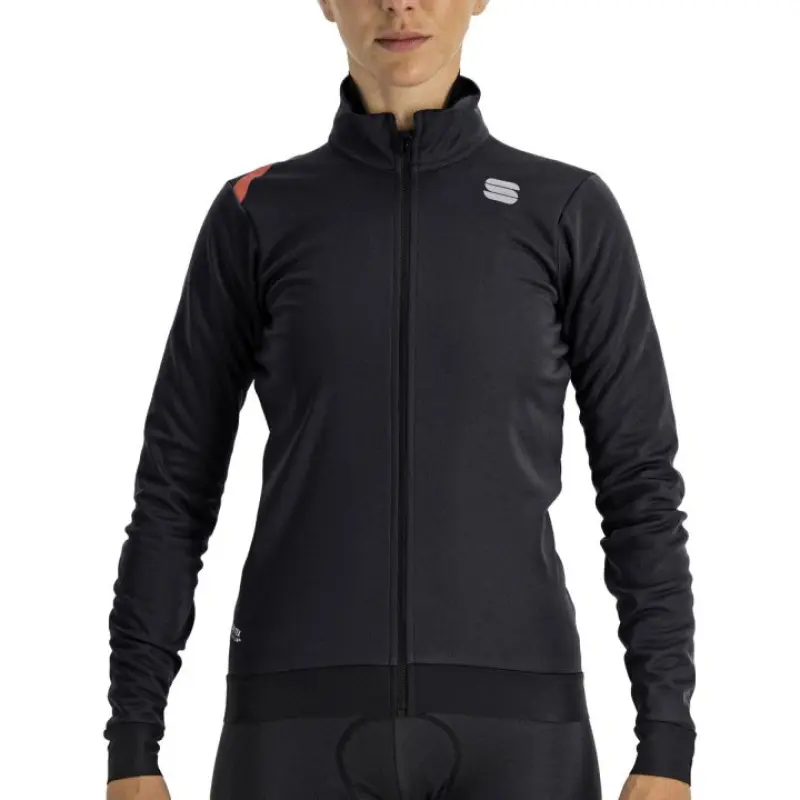 Zimná cyklistická bunda dámska Sportful Fiandre Medium čierna