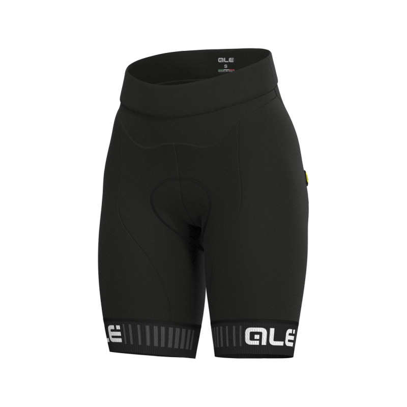 Letní cyklistické kalhoty Alé Cycling Solid Traguardo dámské černé