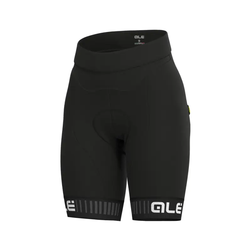 Letní cyklistické kalhoty Alé Cycling Solid Traguardo dámské černé