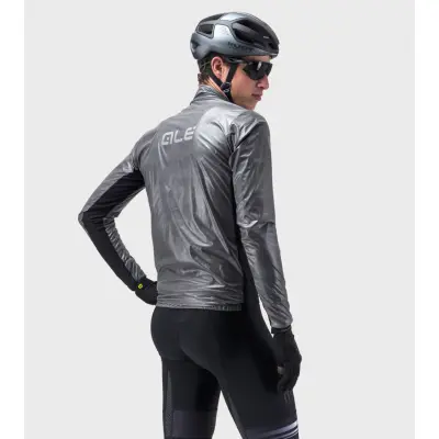 Priedušná cyklobunda Alé Cycling GUSCIO Black Reflective 